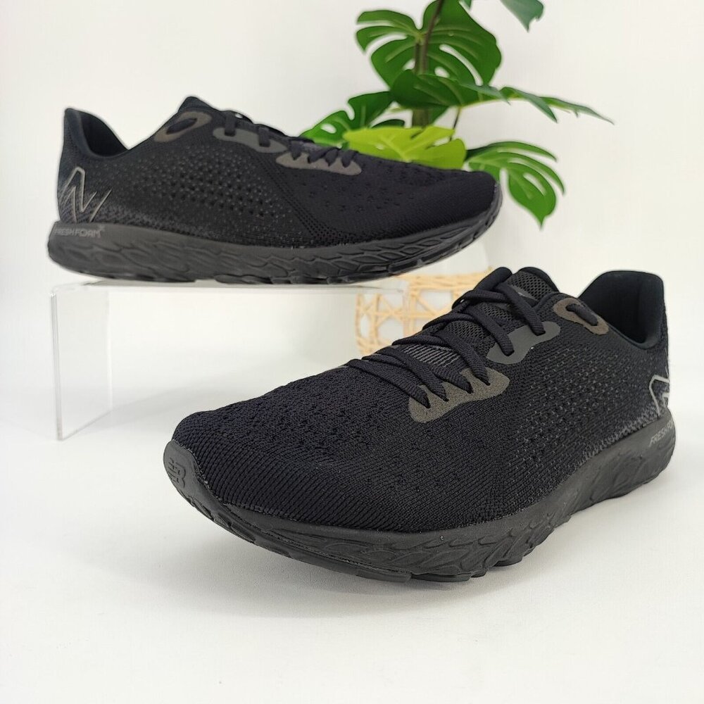 New Balance Men’s Fresh Foam X Triple Black Mesh Running Sneakers Size 10.5 US